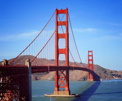 サンフランシスコのゴールデンゲートブリッジの写真